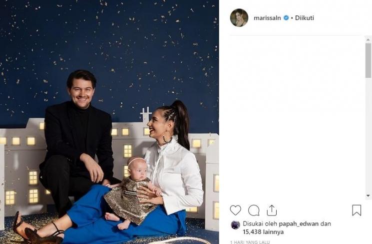 Foto Natal Marissa Nasution. (Instagram/@marissaln)