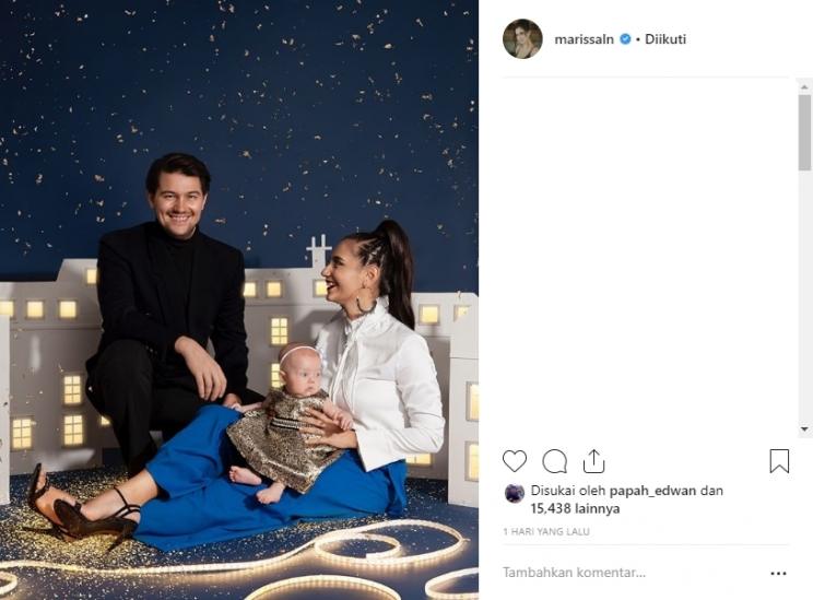 Foto Natal Marissa Nasution. (Instagram/@marissaln)
