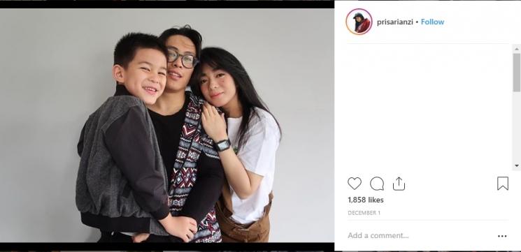 Prisa Rianzi. (Instagram/@prisarianzi)
