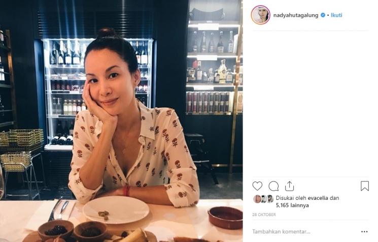 Nadya Hutagalung. (Instagram/@nadyahutagalung)