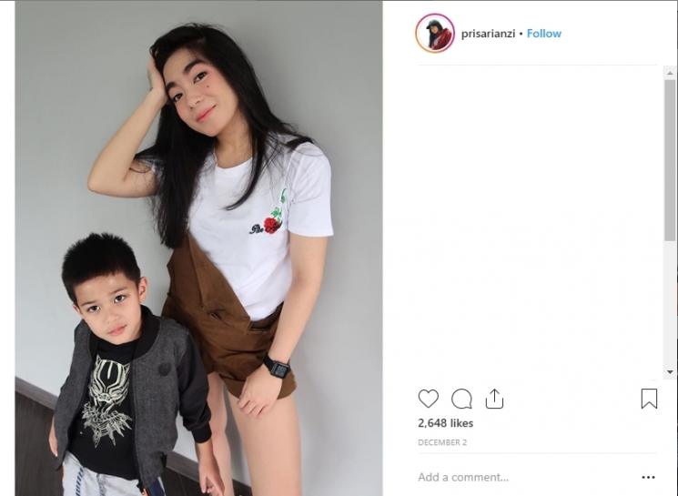 Prisa Rianzi. (Instagram/@prisarianzi)