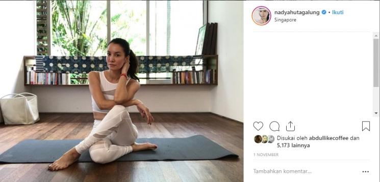 Nadya Hutagalung. (Instagram/@nadyahutagalung)