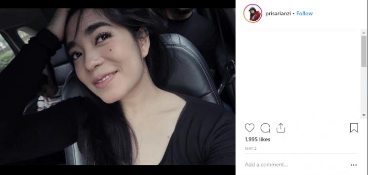 Prisa Rianzi. (Instagram/@prisarianzi)