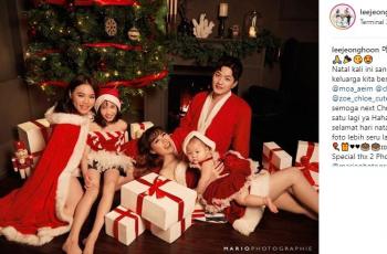 Rayakan Natal, 5 Artis Ini Lakukan Sesi Pemotretan Khusus