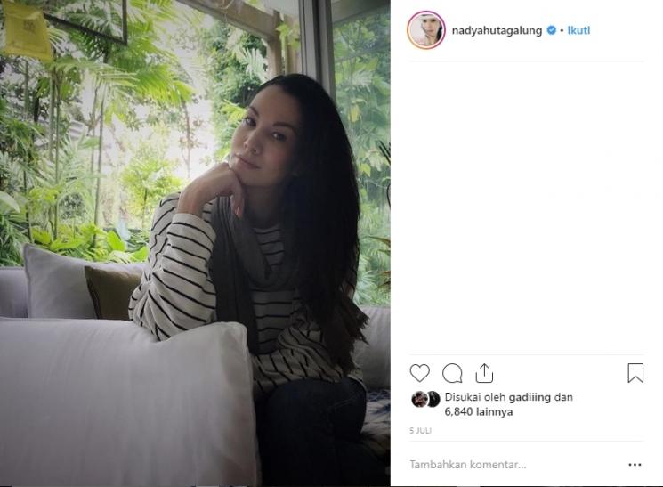 Nadya Hutagalung. (Instagram/@nadyahutagalung)