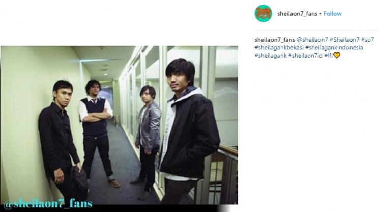 Sheila On 7. (Instagram/@sheilaon7_fans)
