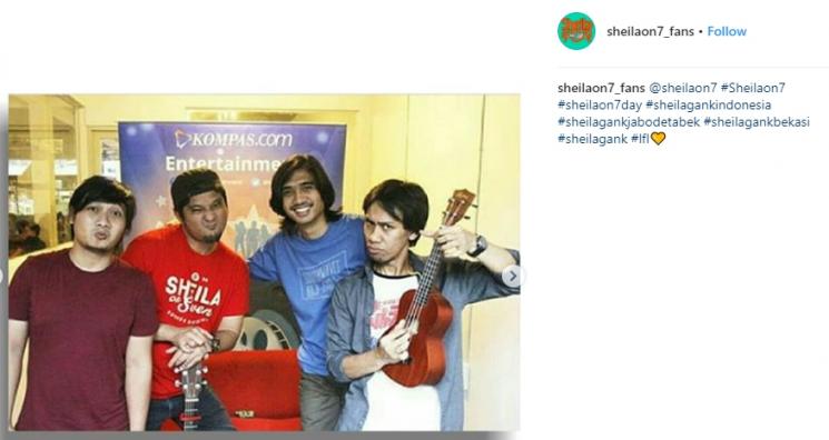 Sheila On 7. (Instagram/@sheilaon7_fans)