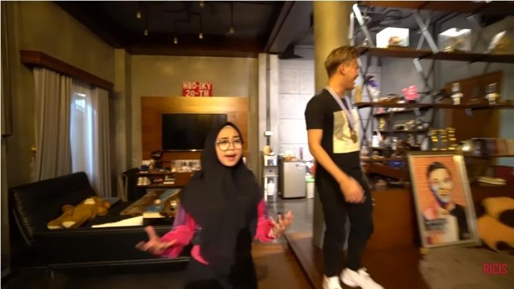Kamar Rizky Febian. (YouTube/Ricis Official)
