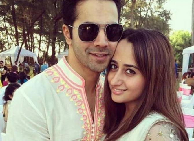 Varun Dhawan dan Natasha Dalal (Instagram bollywoodshaadis.com)