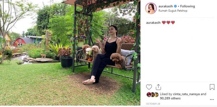Aura Kasih. (Instagram/@aurakasih)