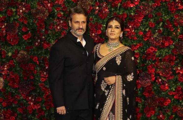 Raveena Tandon dan Anil Thadani (Instagram/@officialraveenatandon)