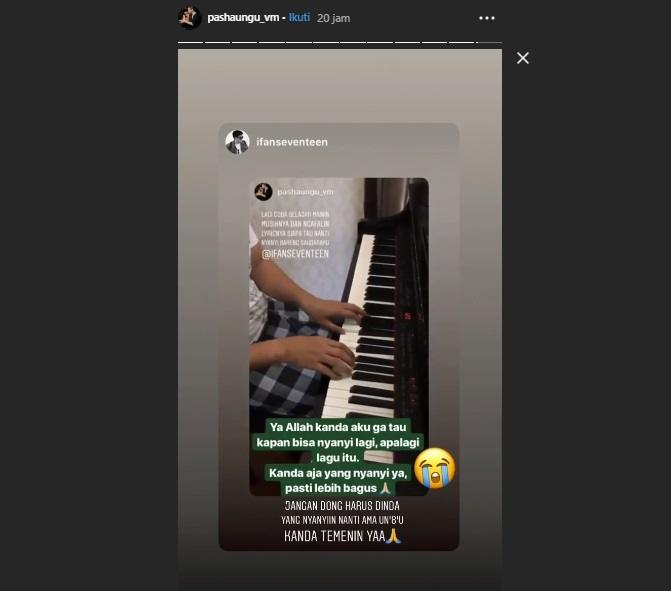 Postingan Pasha Ungu. (Instagram)