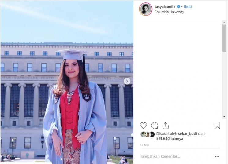 Tasya Kamila. (Instagram/@tasyakamila)