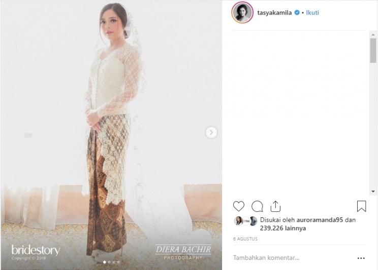 Tasya Kamila. (Instagram/@tasyakamila)