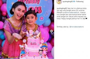 5 Keseruan Ulang Tahun Bilqis, Putri Ayu Ting Ting Jadi Boneka LOL