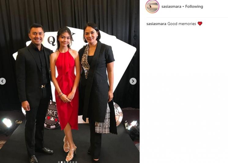 Anjasmara, Sasi Asmara, dan Dian Nitami. (Instagram/@sasiasmara)