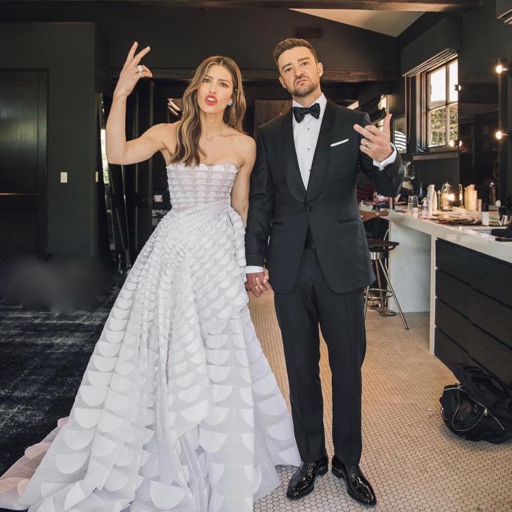 Jessica Biel dan Justin Timberlake. (Instagram/@jessicabiel)