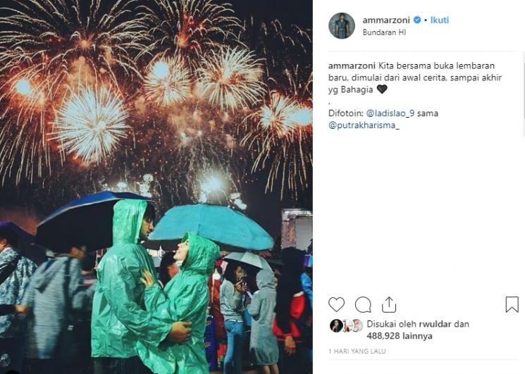 Irish Bella dan Ammar Zoni (Instagram/@ammarzoni)
