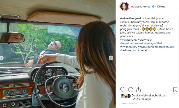 Maia Estianty dan Irwan Mussry (Instagram/@maiaestiantyreal)