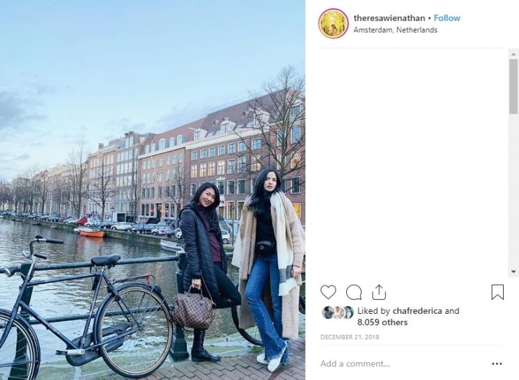 Theresa Wienathan. (Instagram/@theresawienathan)