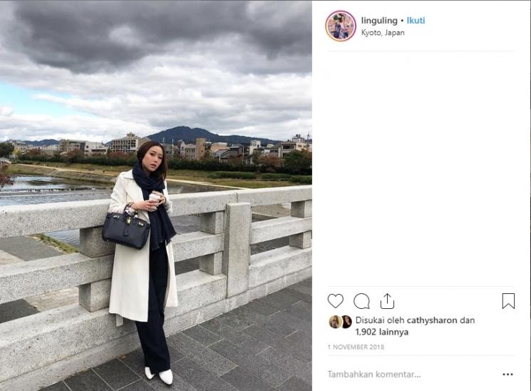 Rosalindynata Gunawan. (Instagram/@linguling)
