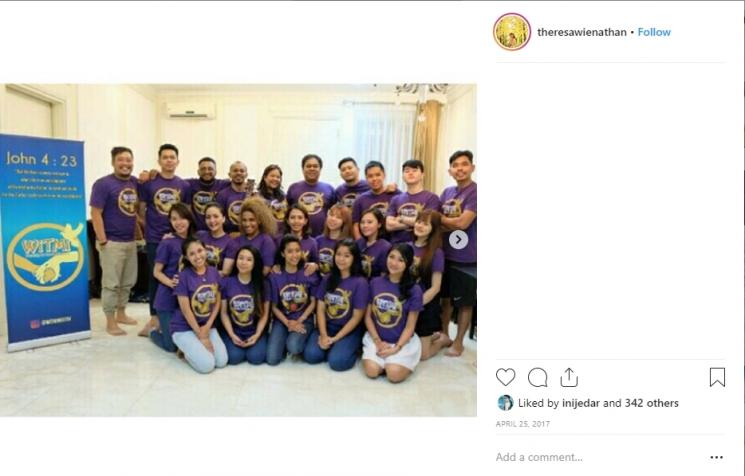 Theresa Wienathan. (Instagram/@theresawienathan)