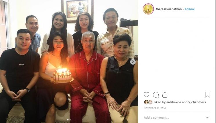 Theresa Wienathan. (Instagram/@theresawienathan)