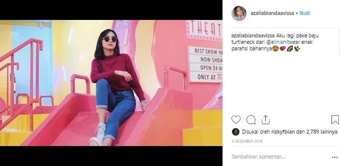 Azalia Bianda Avissa. (Instagram/@azaliabiandaavissa)