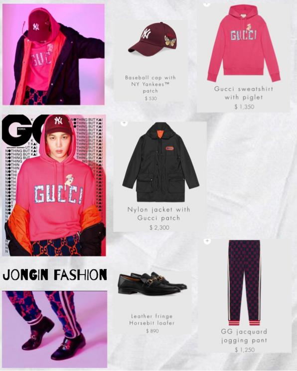 Fashion item Kai EXO (Instagram/@jongin_fashion)