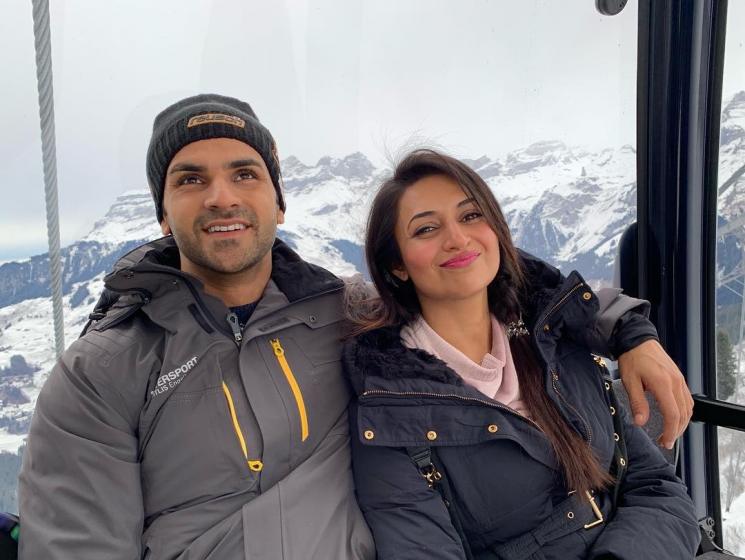 Divyanka Tripathi dan Vivek Dahiya liburan di Swiss (Instagram/@divyankatripathidahiya)