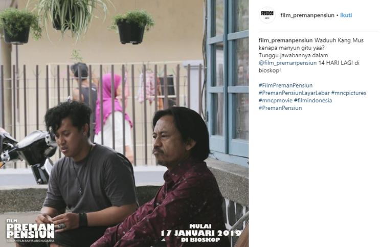 Film Preman Pensiun. (Instagram/@film_premanpensiun)