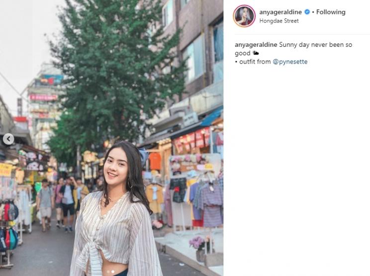 Anya Geraldine. (Instagram/@anyageraldine)