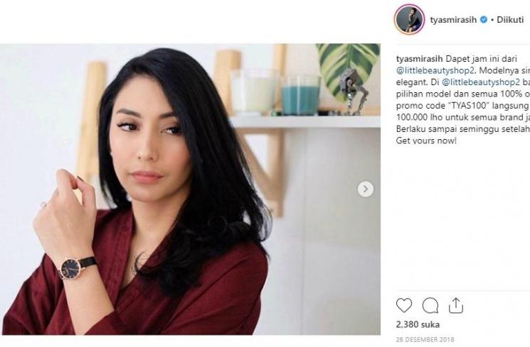 Tyas Mirasih (Instagram/@tyasmirasih)