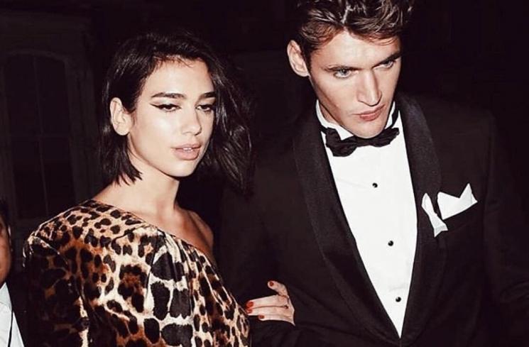 Dua Lipa dan Isaac Carew. (Instagram/@dualipa)