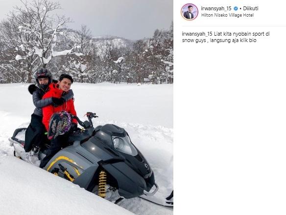 Seleb Indonesia liburan ke Jepang. (Instagram)