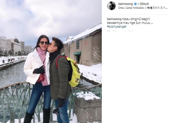 Seleb Indonesia liburan ke Jepang. (Instagram)