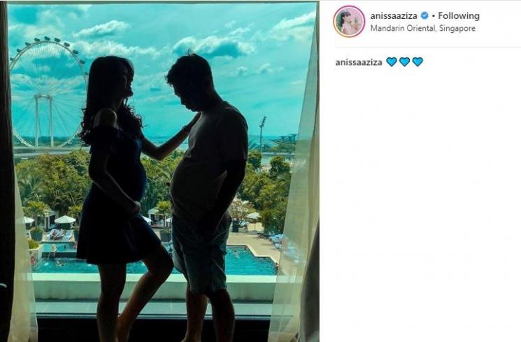 Anissa Aziza dan Raditya Dika. (Instagram/@anissaaziza)