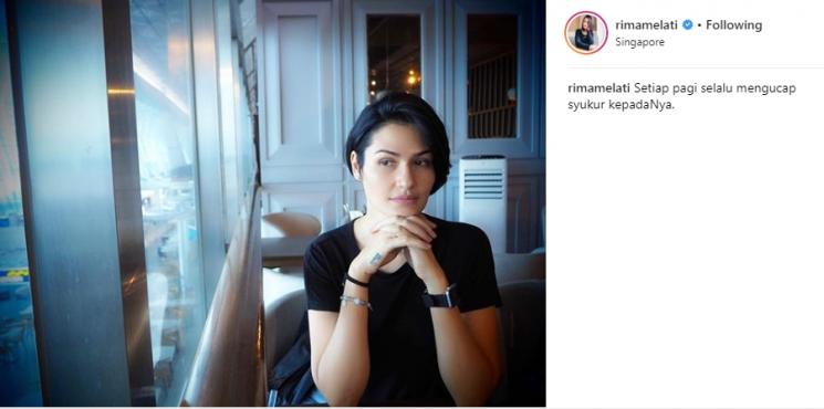 Rima Melati Adams. (Instagram/@rimamelati)