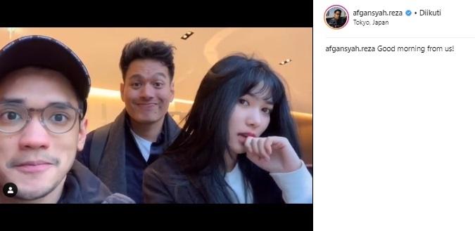 Seleb Indonesia liburan ke Jepang. (Instagram)