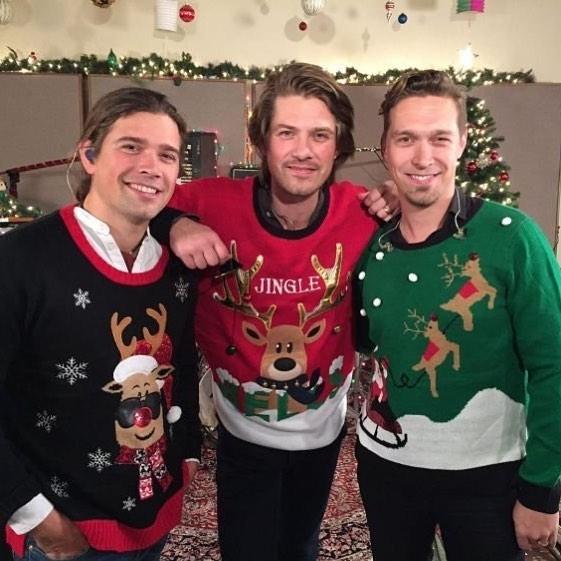 Taylor Hanson, Zac Hanson dan Isaac Hanson. (Instagram/@hanson)