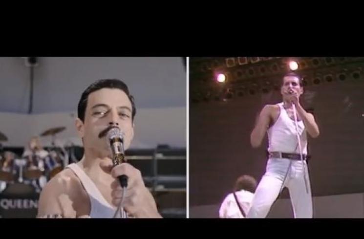 Rami Malek saat perankan Freddie Mercury. (Instagram/@bohemianrhapsodymovie)