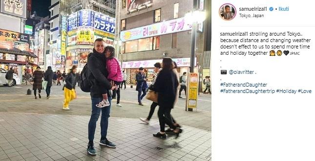 Seleb Indonesia liburan ke Jepang. (Instagram)