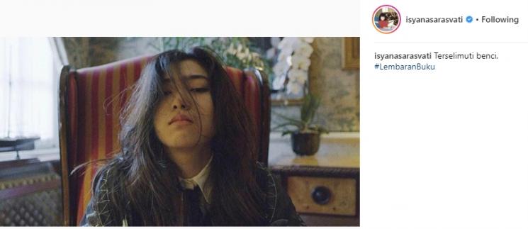 Isyana Sarasvati. (Instagram/@isyanasarasvati)