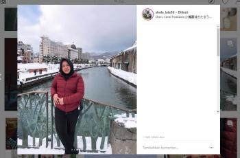 7 Kebahagiaan Lala, Pengasuh Rafathar Nikmati Salju Pertamanya