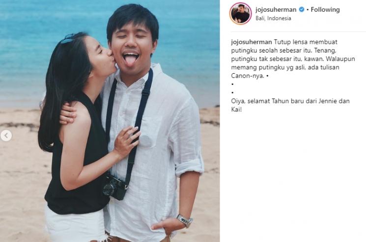 Clairine Clay dan Joshua Suherman. (Instagram/@jojosuherman)
