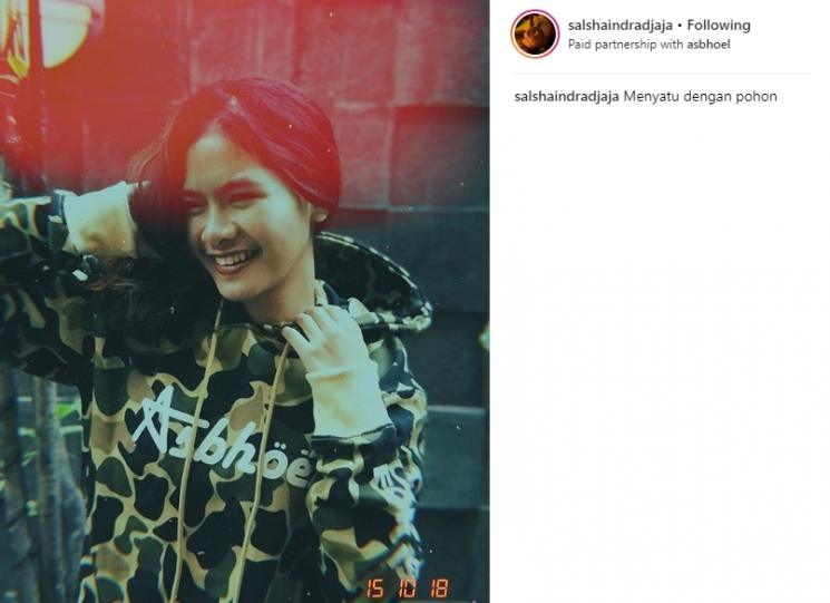 Juwita Salshadilla. (Instagram/@salshaindradjaja)