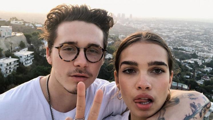 Brooklyn Beckham dan Hana Cross. (Instagram/@hancross)