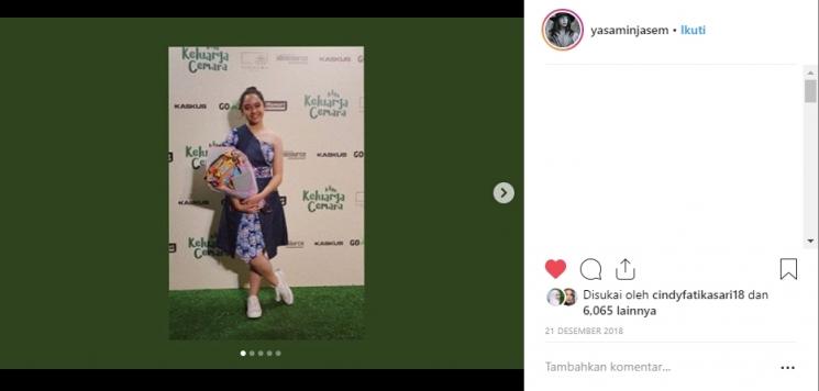Yasamin Jasem. (Instagram/@yasaminjasem)
