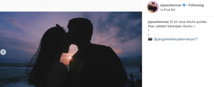 Clairine Clay dan Joshua Suherman. (Instagram/@jojosuherman)