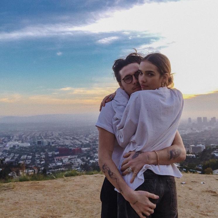 Brooklyn Beckham dan Hana Cross. (Instagram/@hancross)